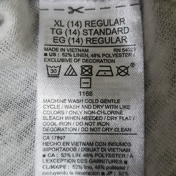 Old Navy Girls White Tank Top - Picture 8 of 8